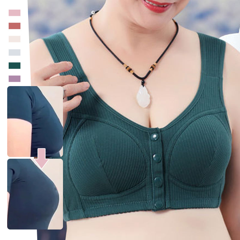 Women’s Front Snap Closure Adaptive Seamless Bra