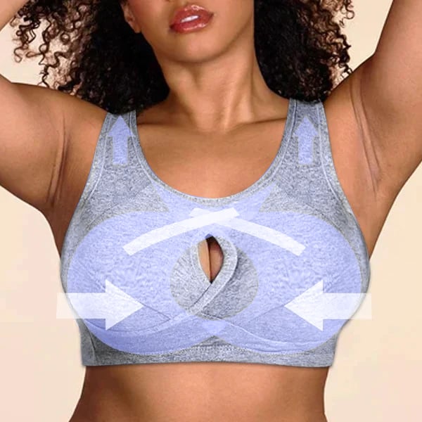 PLUS SIZE - Instant Support & Comfort Without Sagging Seamless Bra | 2+1 FREE