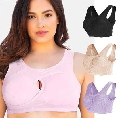 PLUS SIZE - Instant Support & Comfort Without Sagging Seamless Bra | 2+1 FREE