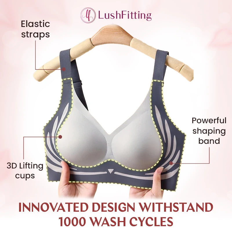 🎁Last Day 49% Off - Super Powerful Wireless Push-Up Seamless Bra 👍No more sagging breasts