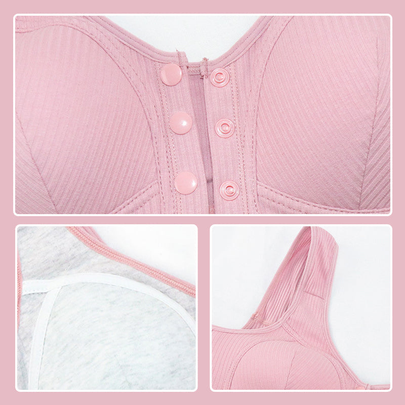 Women’s Front Snap Closure Adaptive Seamless Bra
