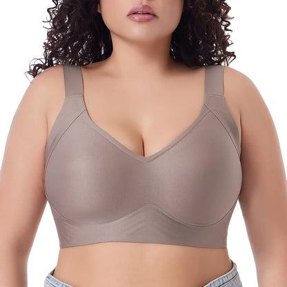 Seamless Plus Size Bras With Thin Cup Wireless Bras for Womens