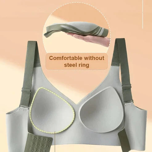 🎁Last Day 49% Off - Super Powerful Wireless Push-Up Seamless Bra 👍No more sagging breasts
