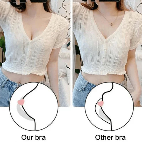🎁Last Day 49% Off - Super Powerful Wireless Push-Up Seamless Bra 👍No more sagging breasts