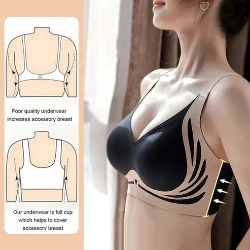 🎁Last Day 49% Off - Super Powerful Wireless Push-Up Seamless Bra 👍No more sagging breasts